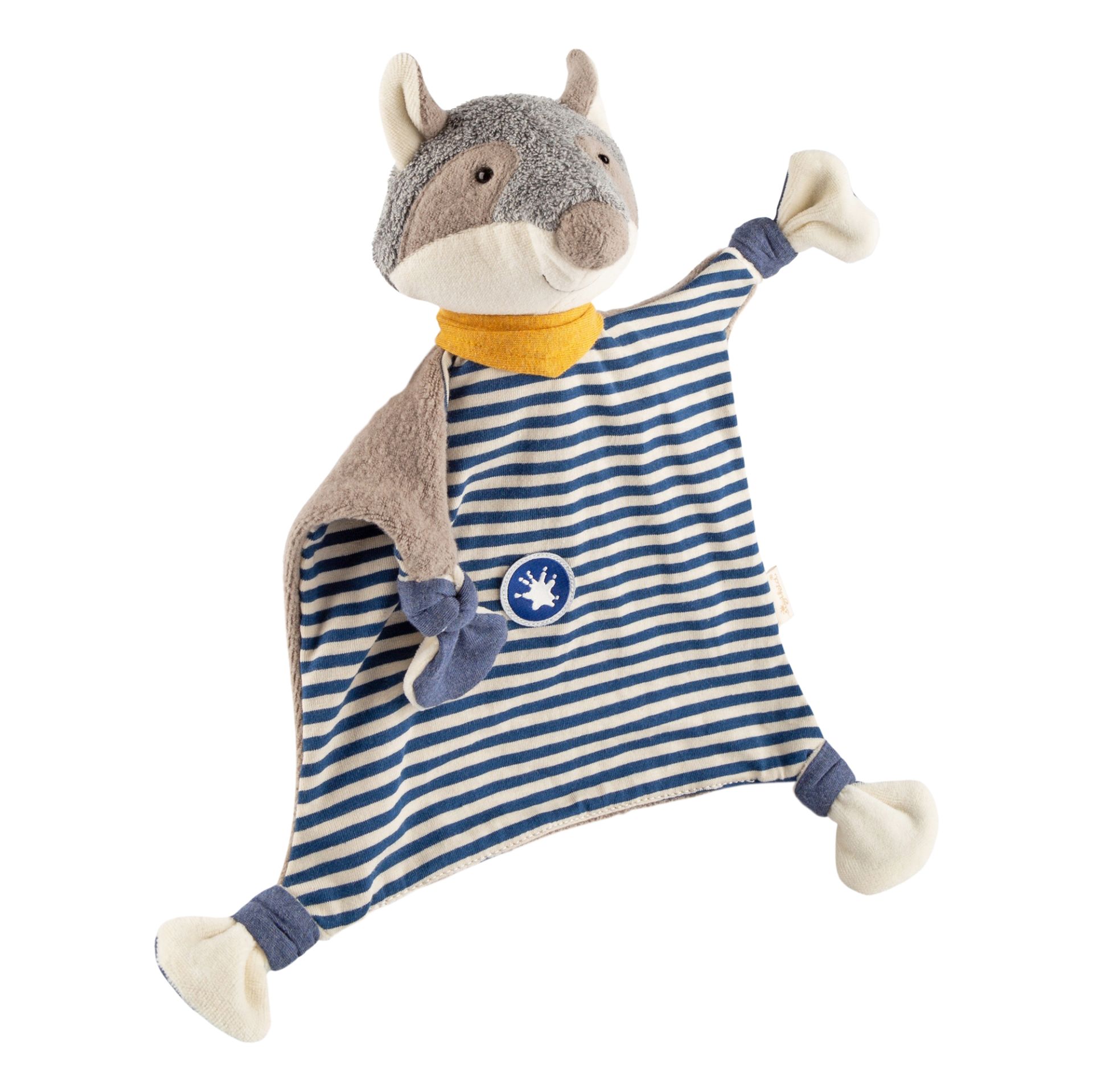 Sigikid Schnuffeltuch Waschbär Baby Baumwolle