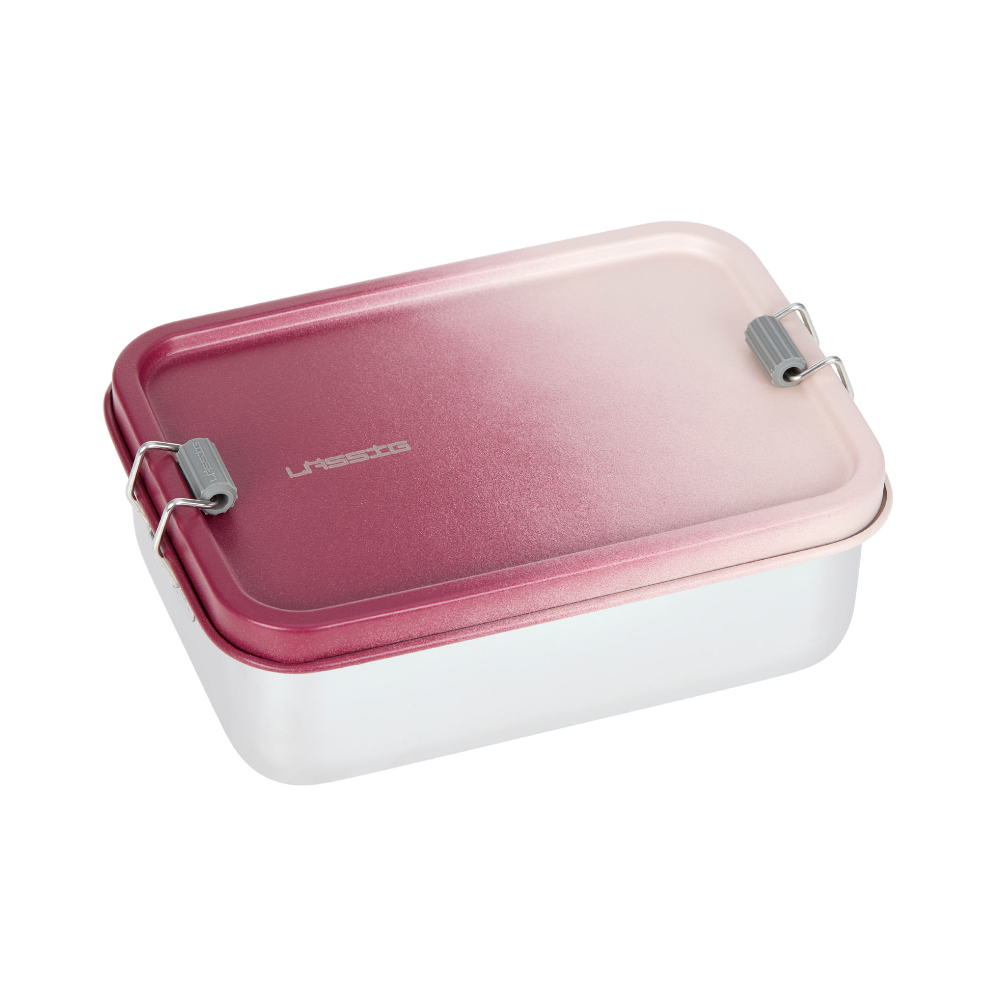 Lässig Brotdose Kinder Edelstahl Lunchbox Unique Rosa