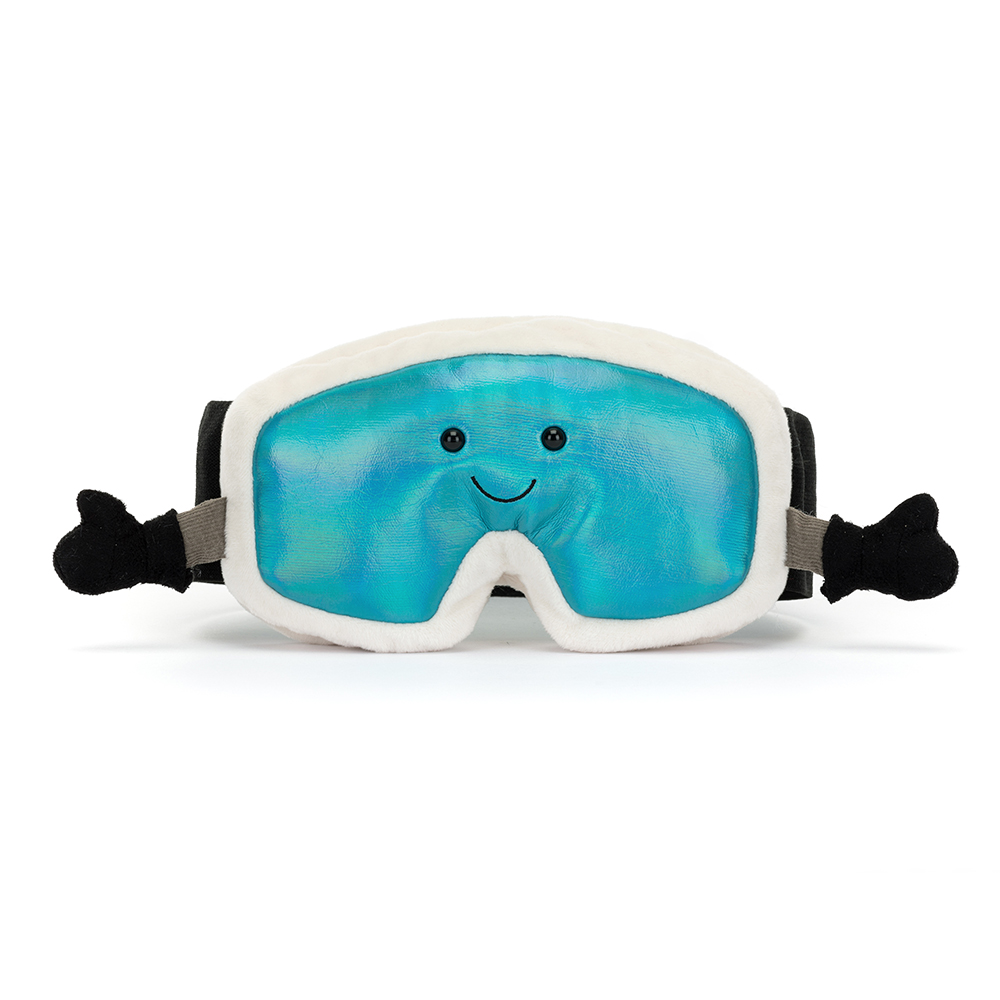 Jellycat Amuseables Sports Ski Goggles Stoff-Ski-Brille