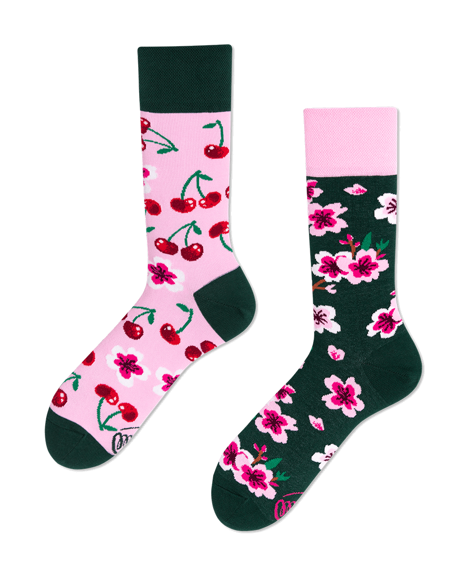 Many Mornings Socken Cherry Blossom Gr. 35-38