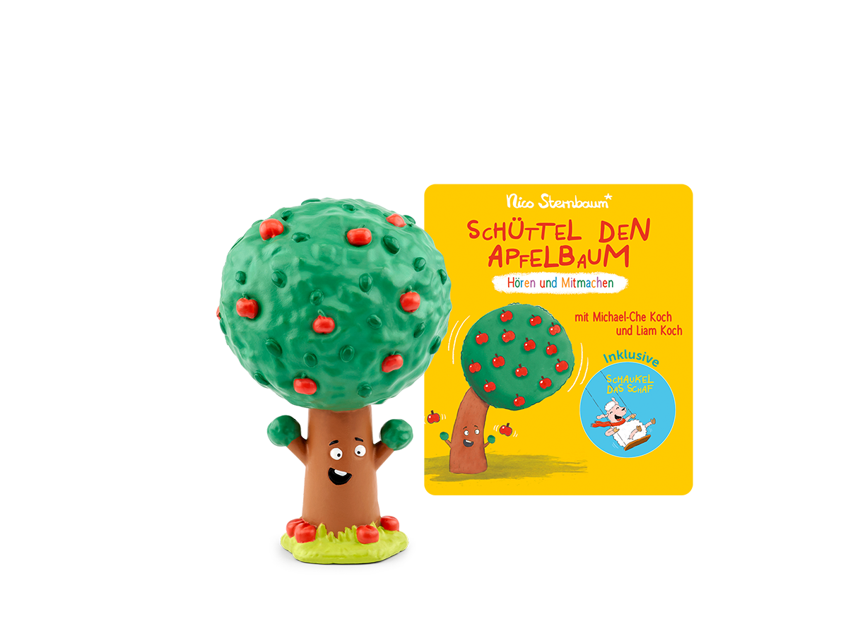 Tonies Hörfigur Schüttel den Apfelbaum & Schaukel das Schaf
