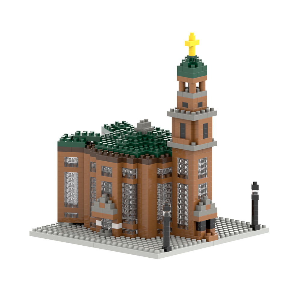 Brixies Frankfurter Paulskirche 751 Mini-Klemmbausteine