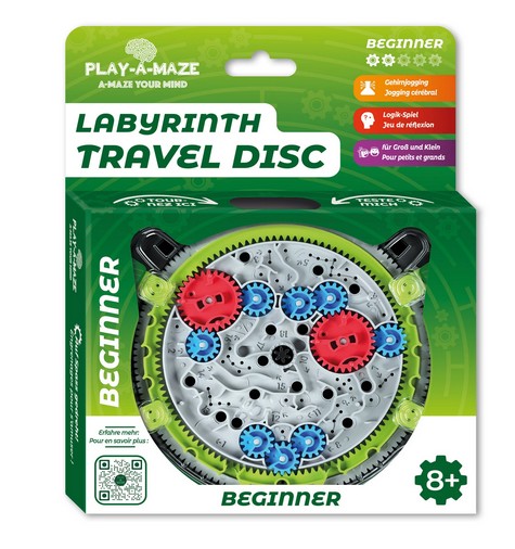 Labyrinth Travel Disc Beginner Zahnrad-Labyrinthspiel ab 8 Jahren