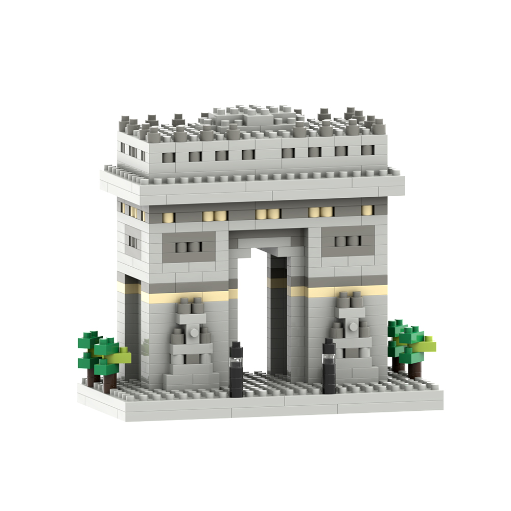 Brixies Triumphbogen 509 Mini-Klemmbausteine