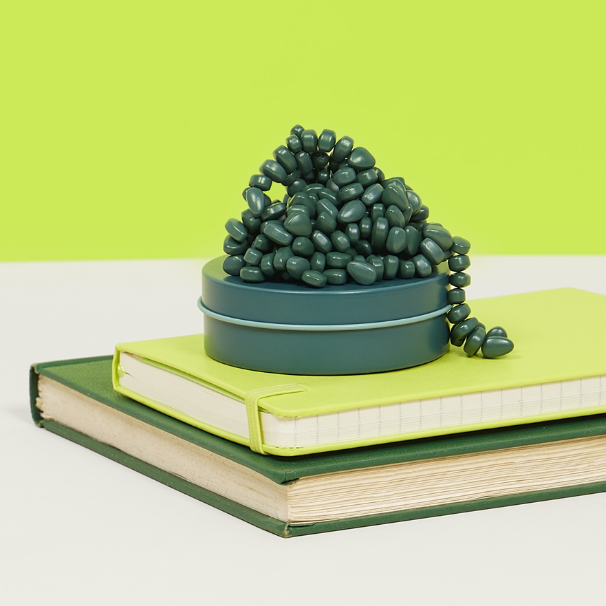 SPEKS Magnetsteinchen Crags Jade small Magnet Fidgettoy ab 14 Jahren - wie Knete