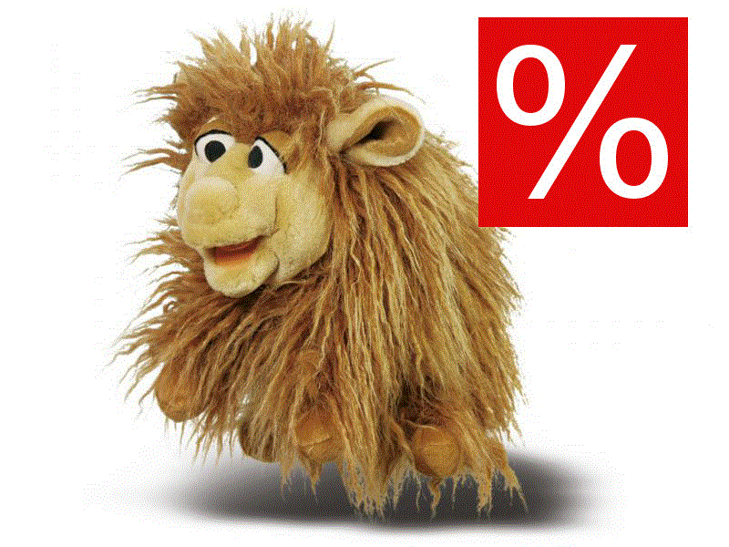 Living Puppets Handpuppe kl. Lucy das Schaf Rarität