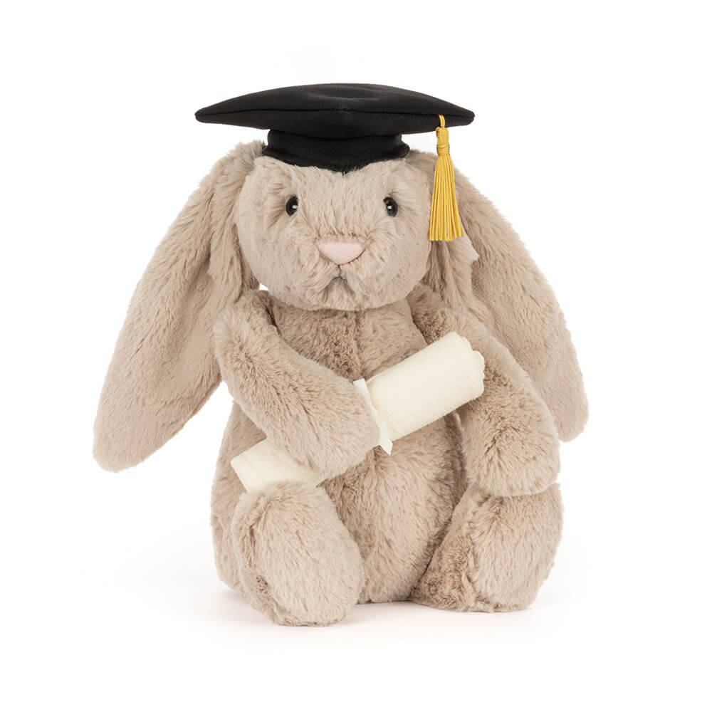 Jellycat Stofftier Bashful Bunny Graduation Outfit