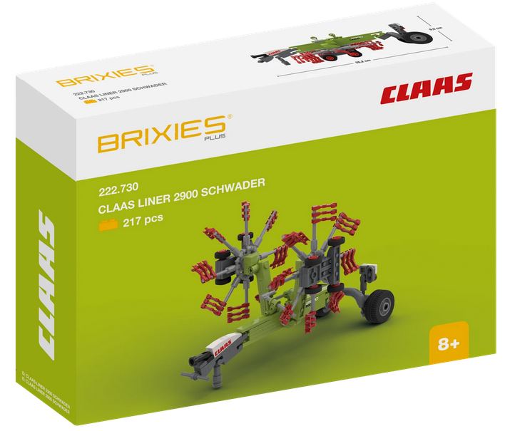 Brixies Plus Klemmbaustein Claas Liner 2900 Schwader