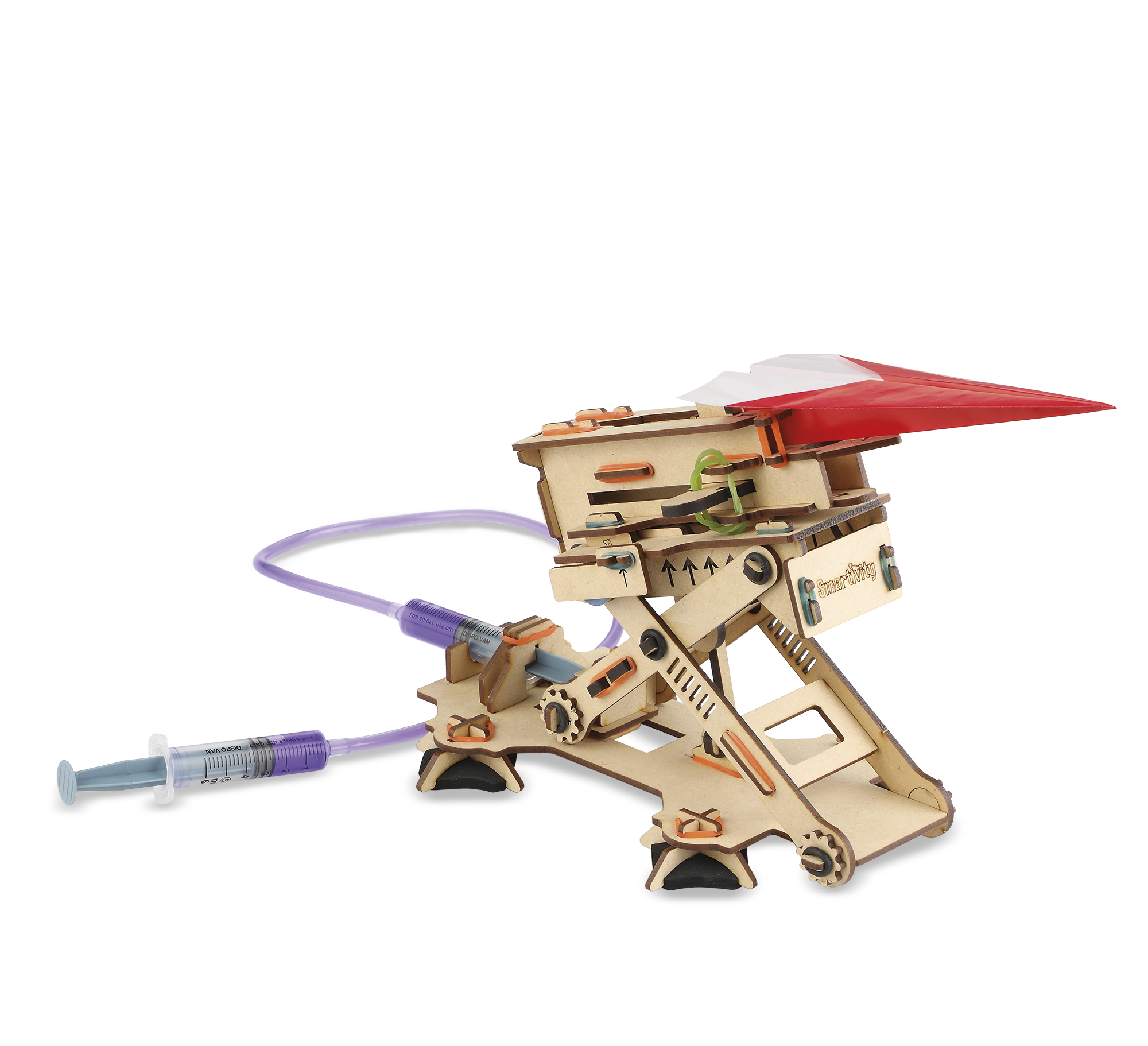 Smartivity Bausatz Hydraulic Plane Launcher Papierflugzeug Starter