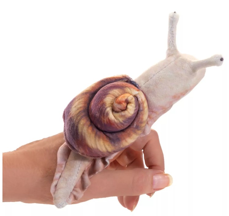 Folkmanis Fingerpuppe Mini Snail / Mini Schnecke