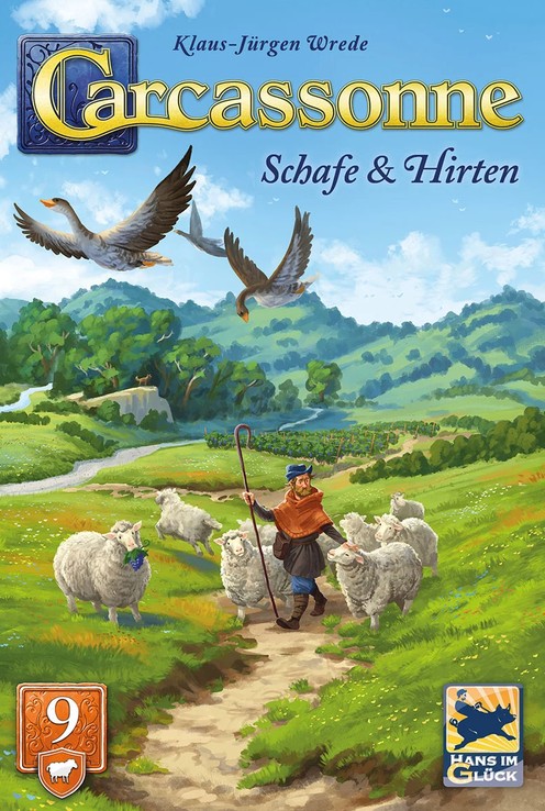 Carcassonne - Schafe & Hirten -  Die 9. Erweiterung