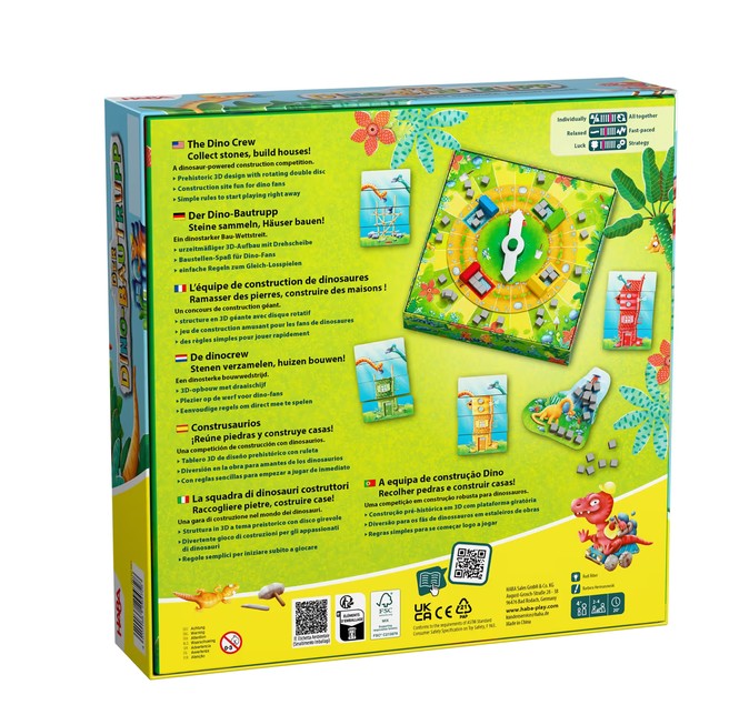 Haba Kinderspiel Der Dino-Bautrupp