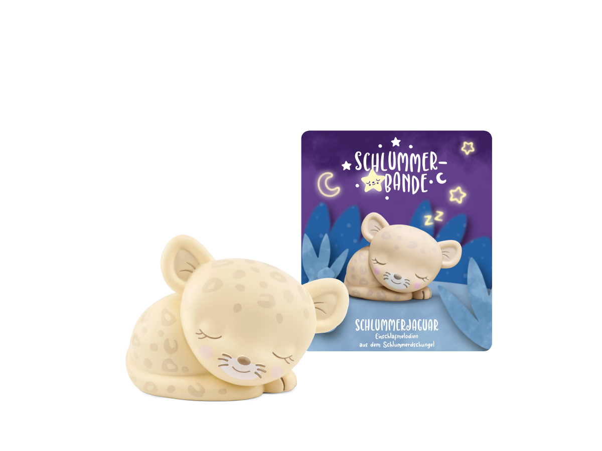 Tonies Hörfigur Schlummerbande: Schlummerjaguar- Einschlafmelodien aus dem Schlummerdschungel