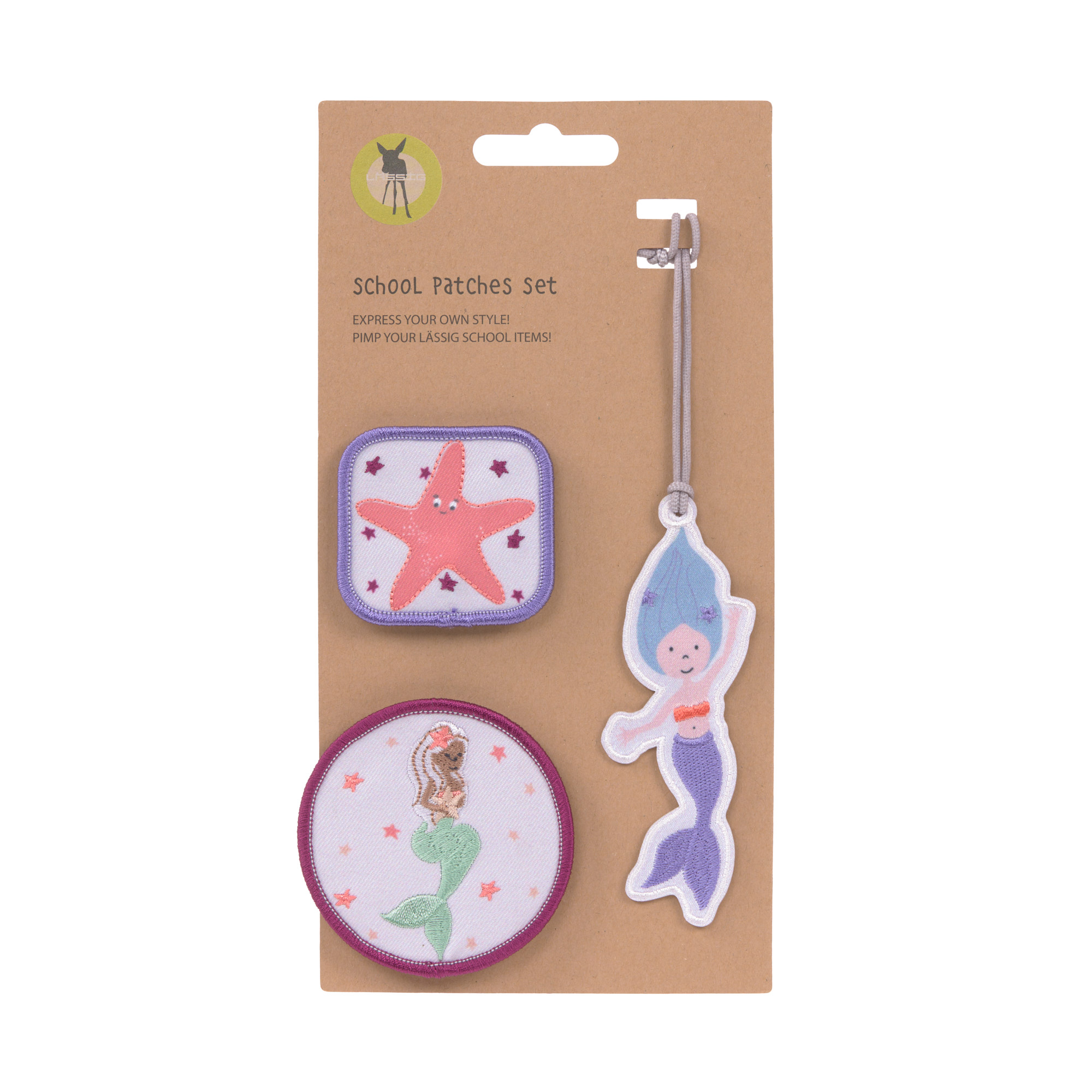 Lässig School Patches Set Mermaid 