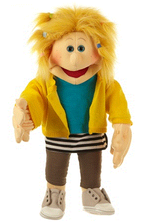 Living Puppets Handpuppe Mirka 65 cm