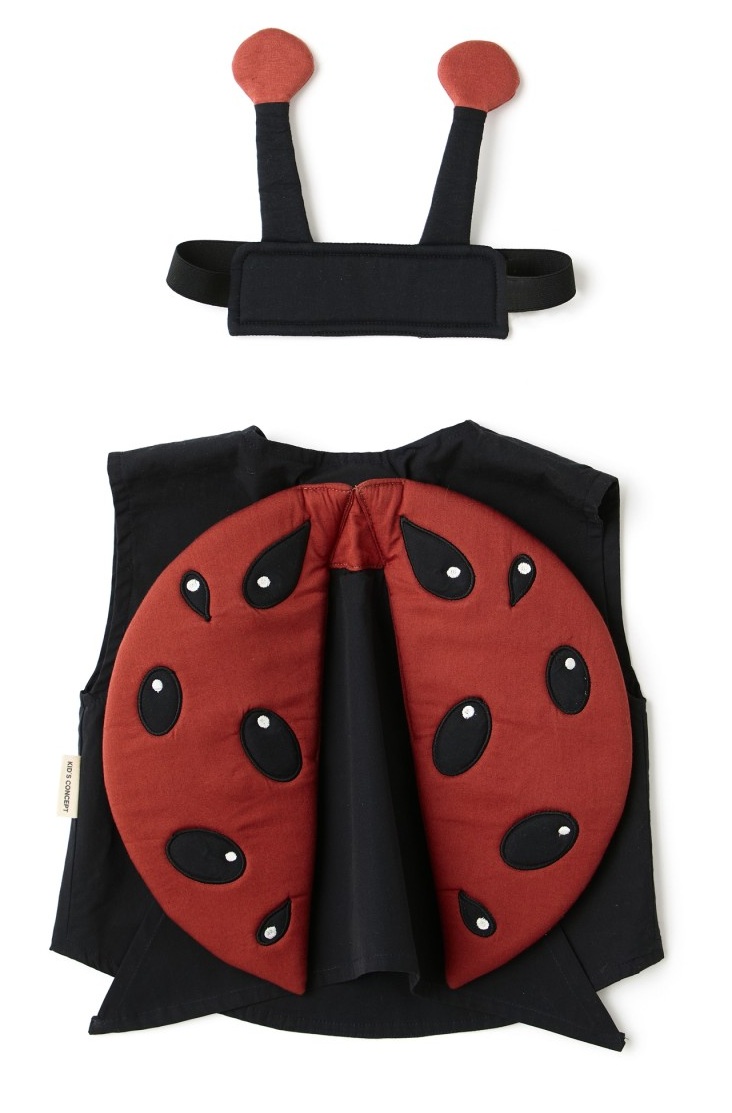 Kids Concept Kinderkostüm Marienkäfer für 3-5 Jahre