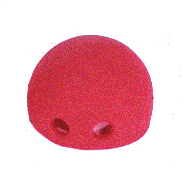 Clownsnase Gummi, rund klein auch als Kinder-Clownsnase