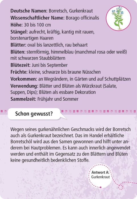 moses Expedition Natur 50 essbare Wildpflanzen