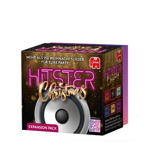 Jumbo Partyspiel Hitster - Christmas  Gesellschaftsspiel rund um die Musik