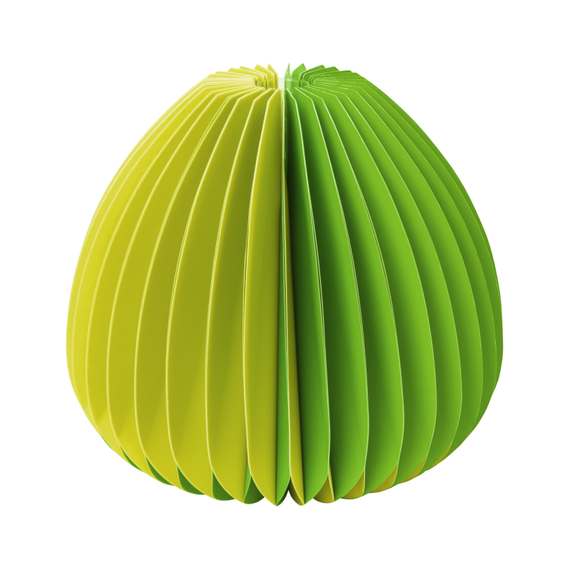 Remember Papiervasen 'Yuki' green