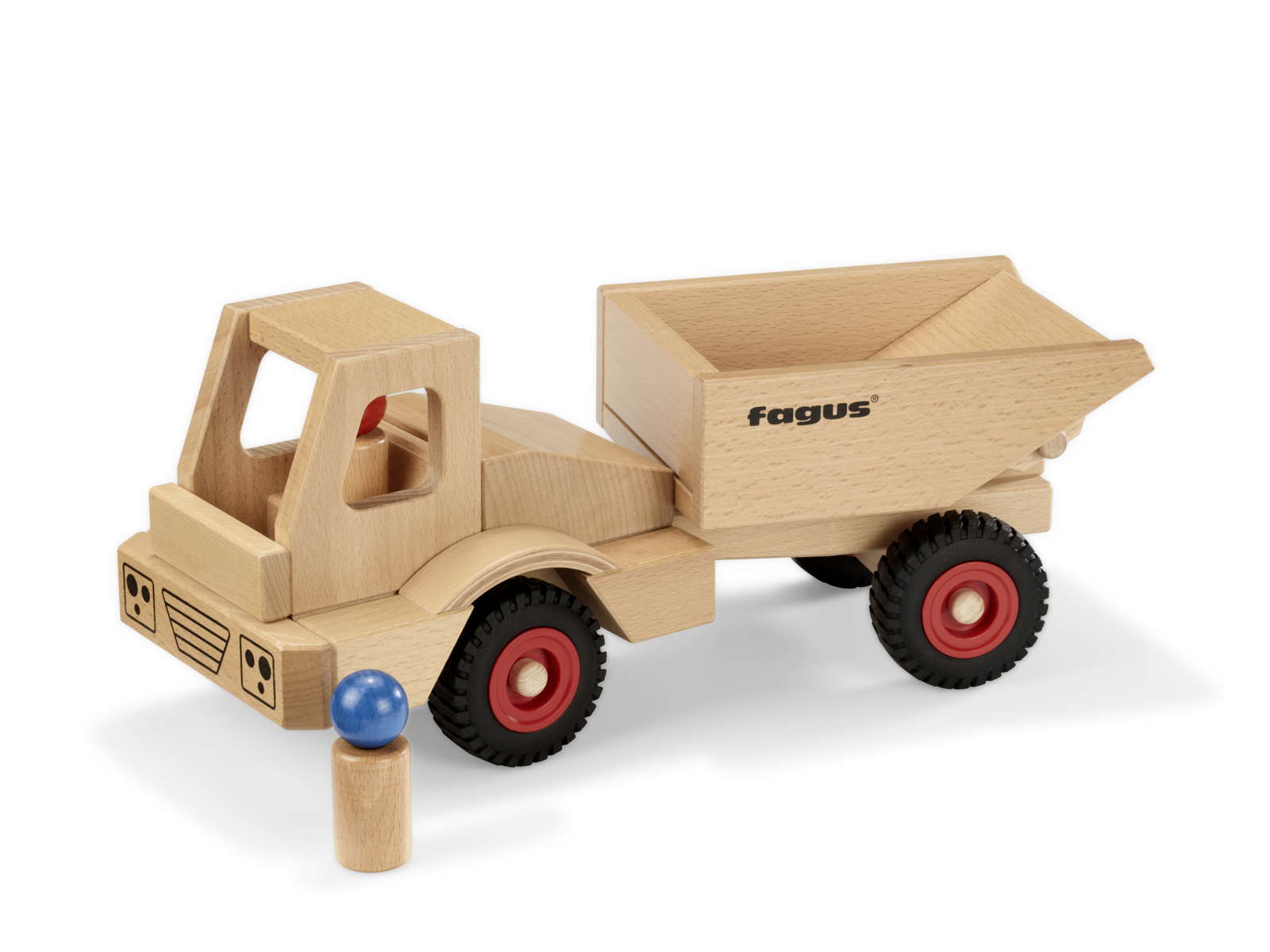 Fagus Holzfahrzeug Rad-Dumper