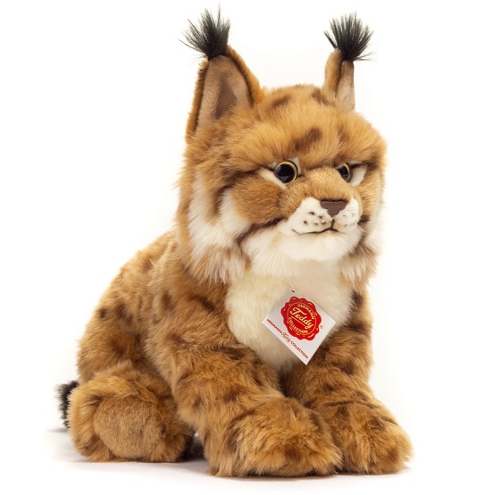 Hermann Teddy Luchs 26 cm Stofftier Luchs