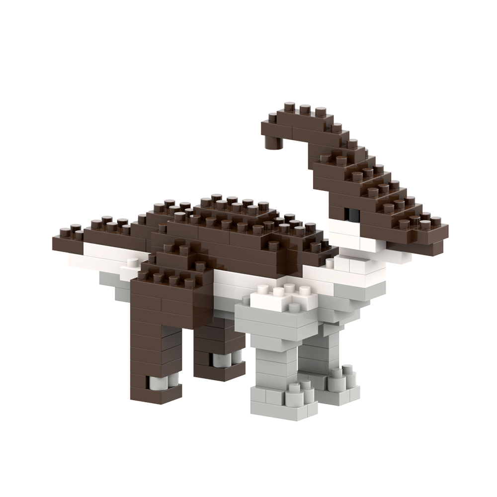 Brixies Parasaurolophus 115 Mini-Klemmbausteine