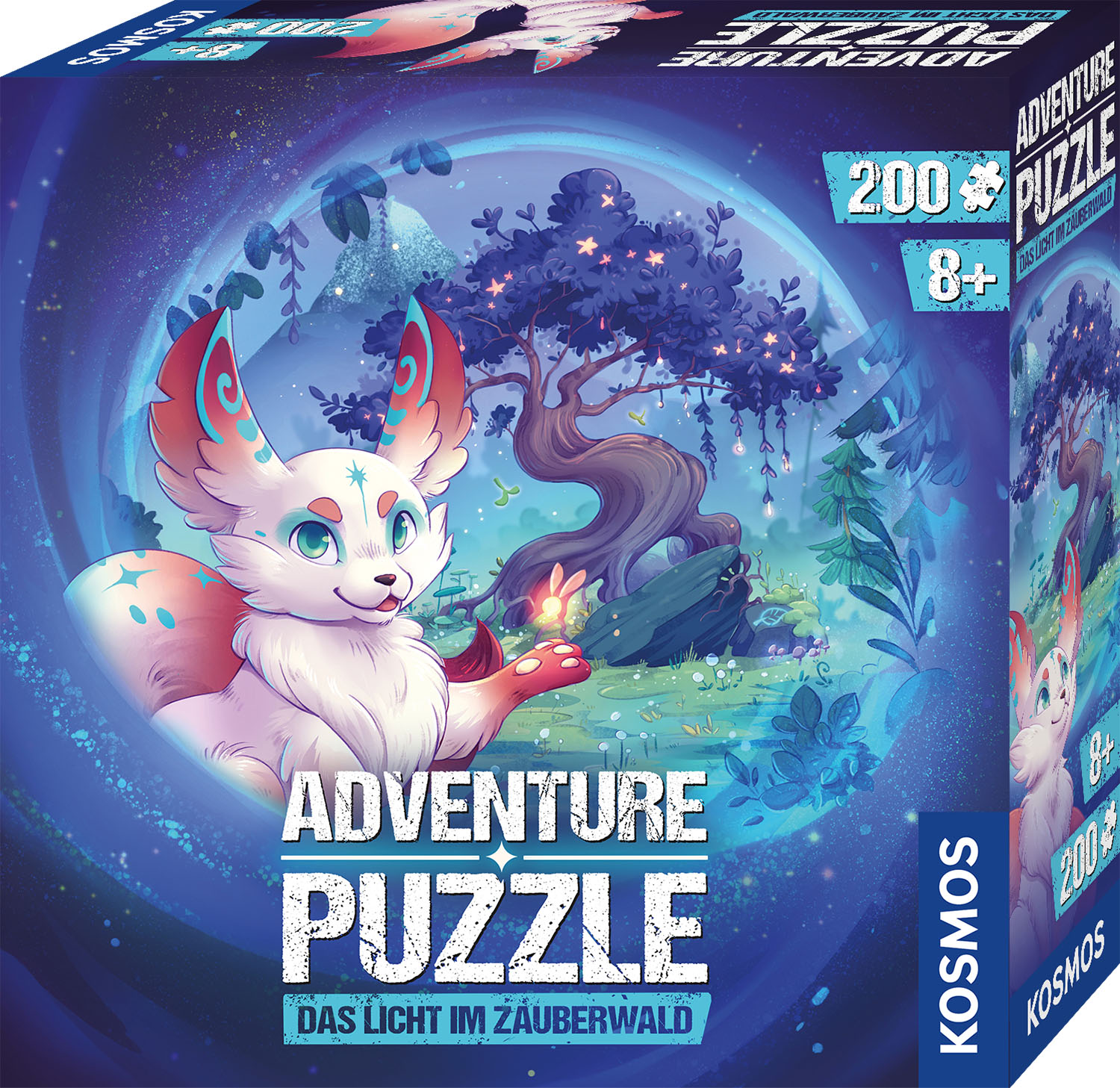 Kosmos Adventure Puzzle Das Licht im Zauberwald 200 Teile