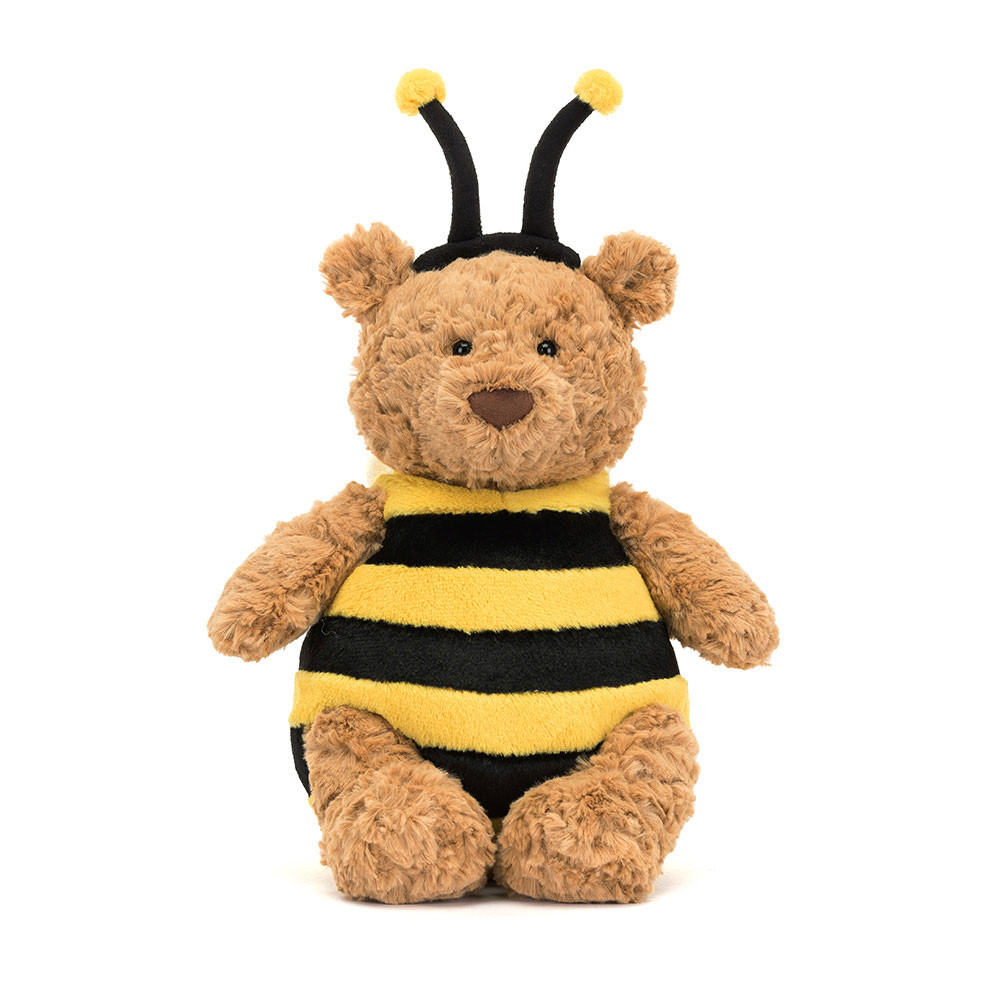 Jellycat Stofftier Bartholomew Bear 'Bumblebee' Plüsch Hummel-Bär