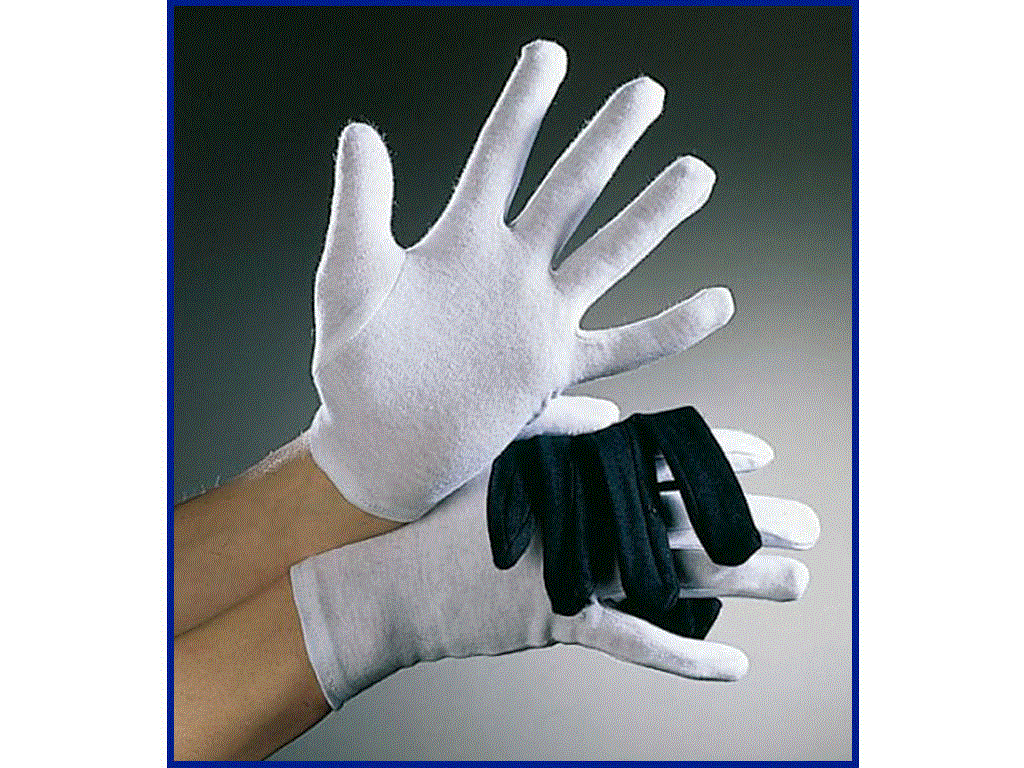 Kinderhandschuhe weiß 