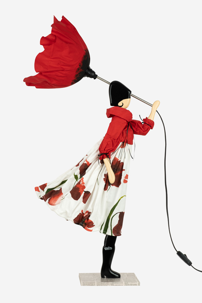 Skitso Blooming Girls Tischlampe Rhoeas Flower Lamp