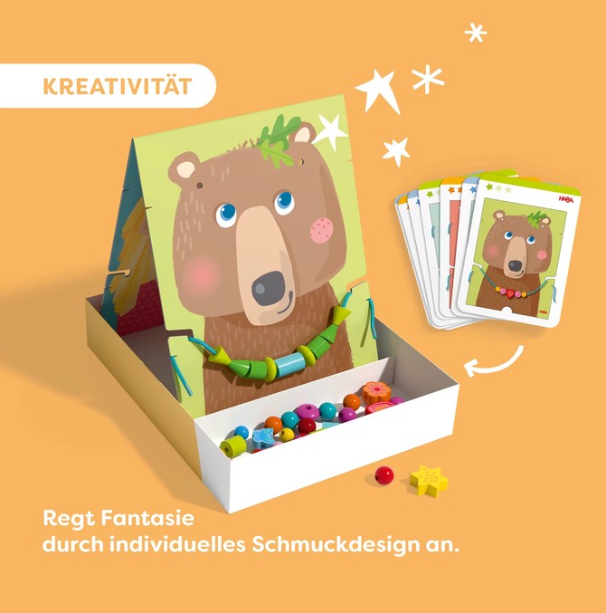 Haba Fädelspiel Schmuckstücke