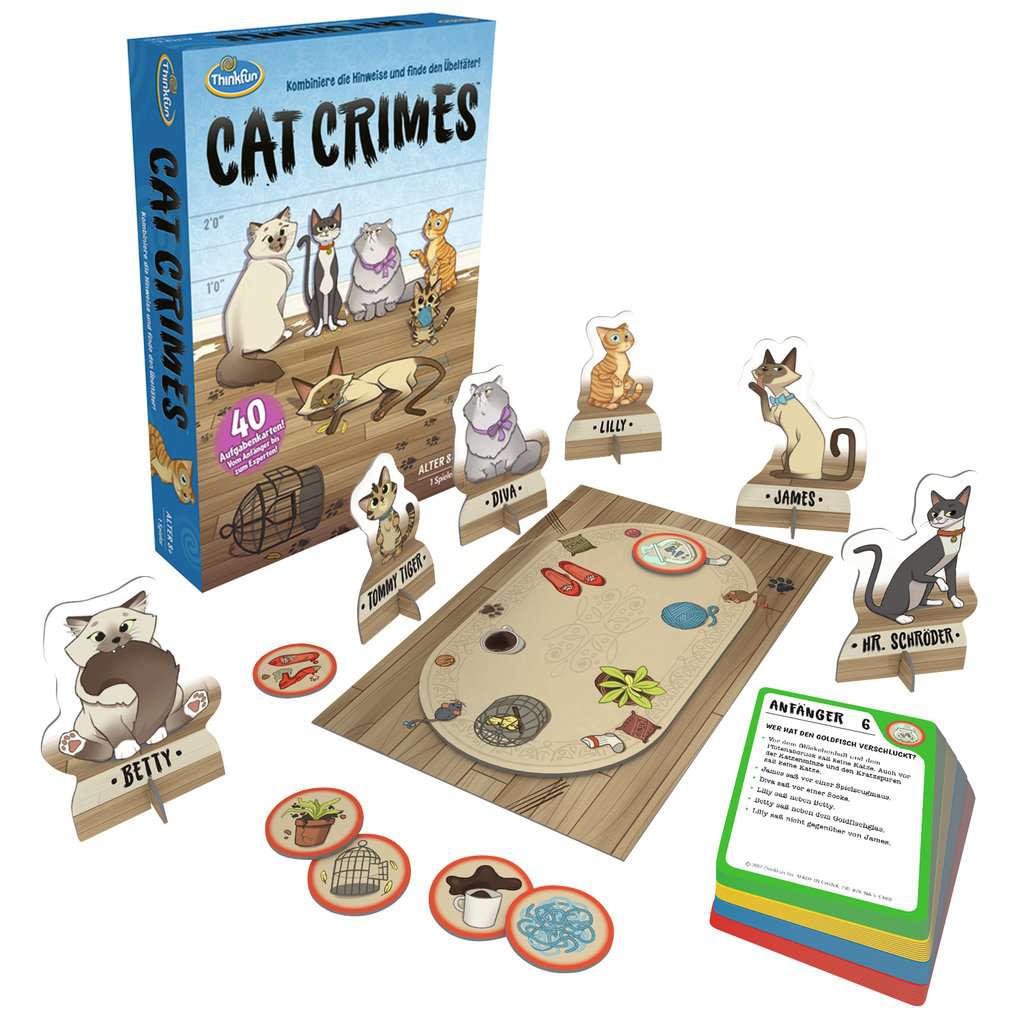 Thinkfun Denkspiel Cat Crimes 