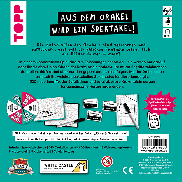 Gesellschaftssspiel Krakel-Spektakel
