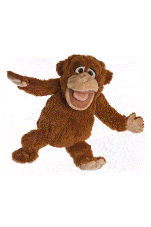 Living Puppets Handpuppe Affe 