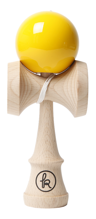 Kendama Play One - Gelb Buche/Buche
