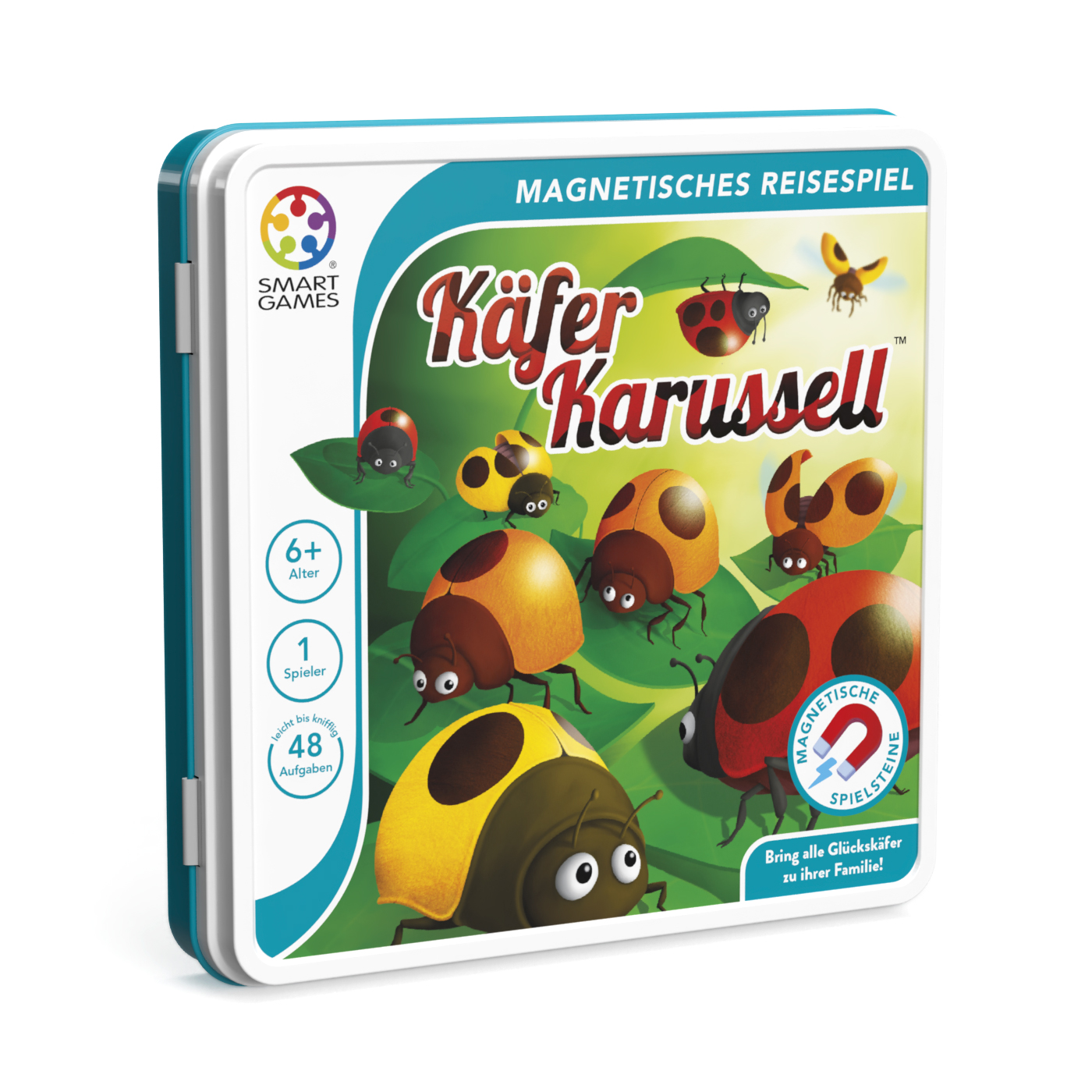 SMARTGames magnetisches Reisespiel Käfer Karussell