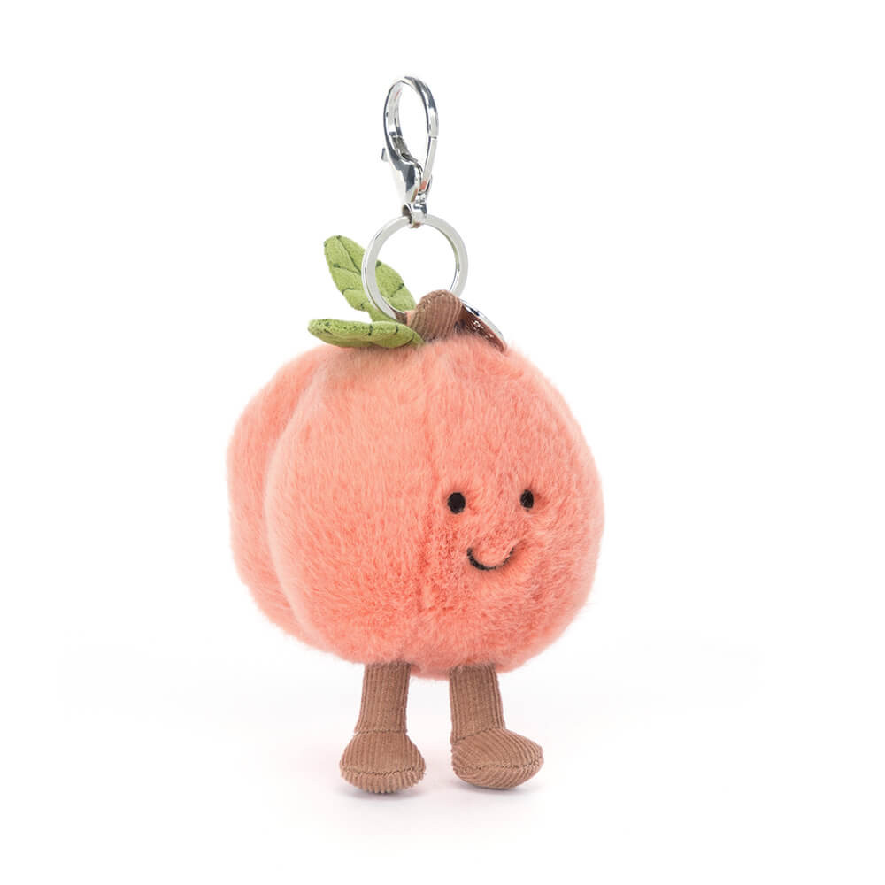 Jellycat Stofftier Amuseables Peach Bag Charm