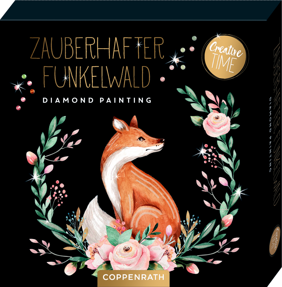 Coppenrath Zauberhafter Funkelwald - Diamond Painting Set 