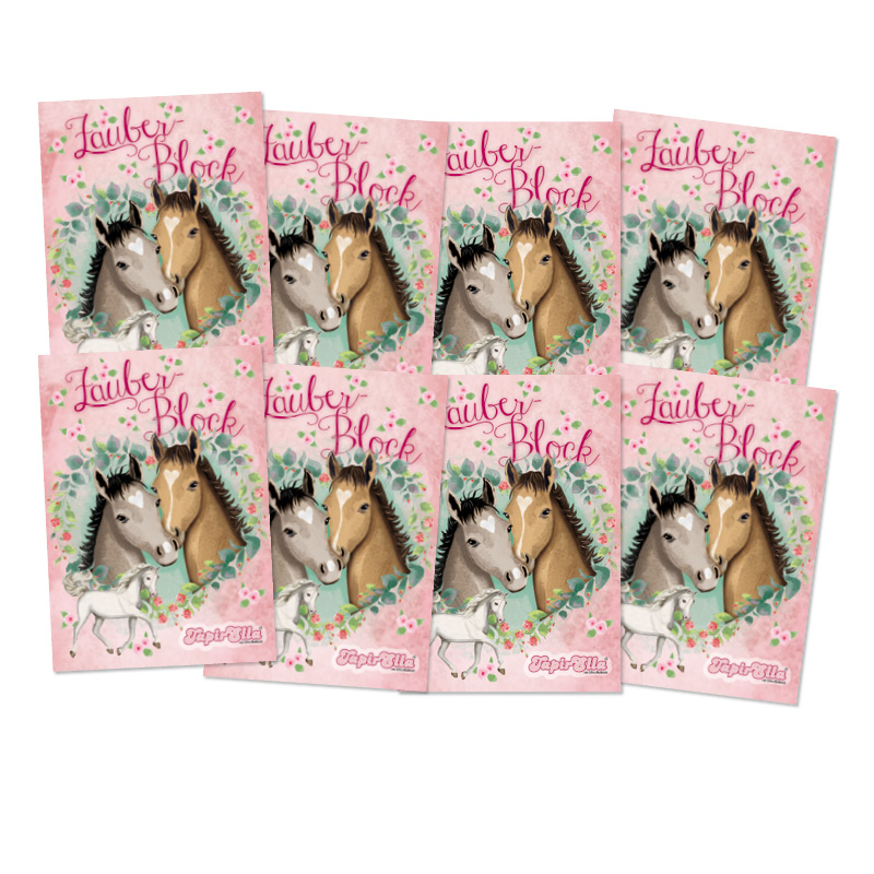 Lutz Mauder TapirElla Zauberblockset Pferde A8, 8 Stück