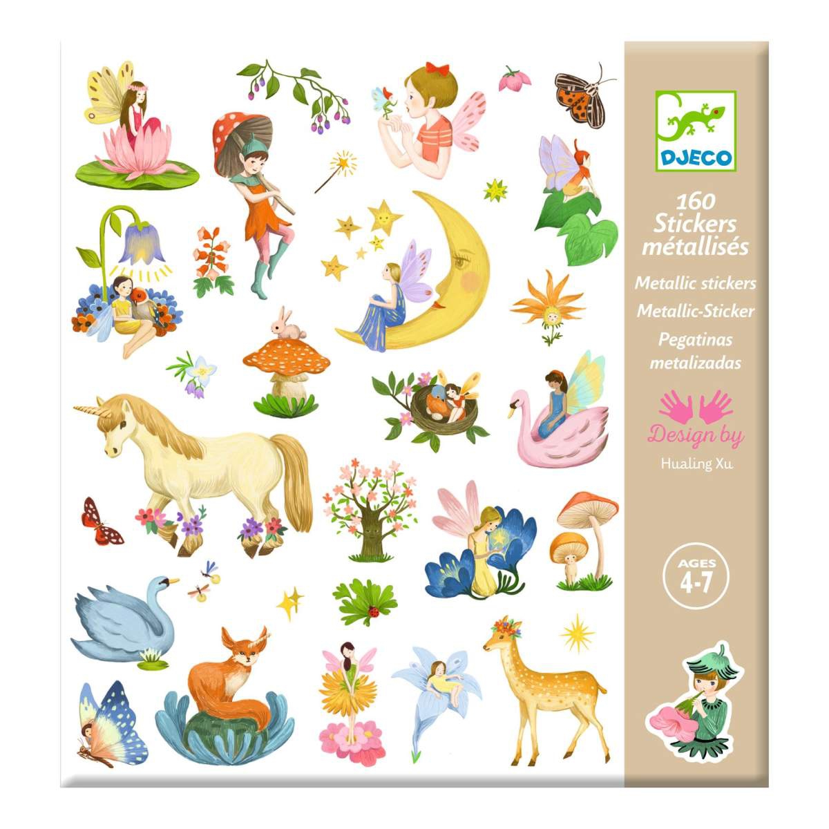 Djeco Sticker Set Fantasie