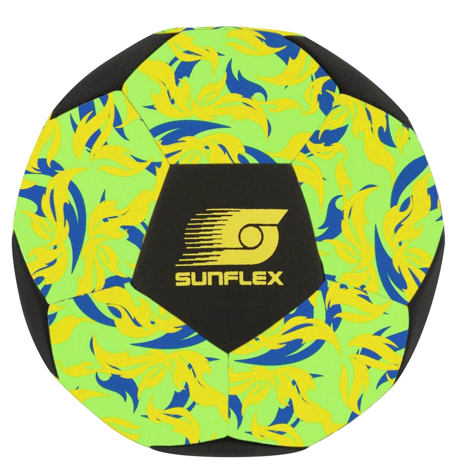 Sunflex Neopren Fußball Glow Flames Firegreen Größe 5 