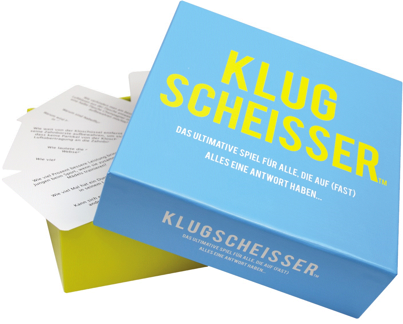 Kylskapspoesie Klugscheißer Fragespiel für gesellige Runden 