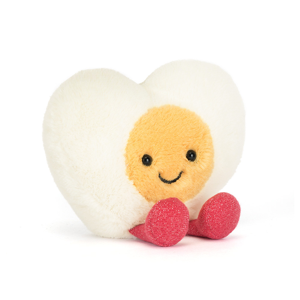 Jellycat Stofftier Amuseables Heart Boiled Egg Valentinskollektion
