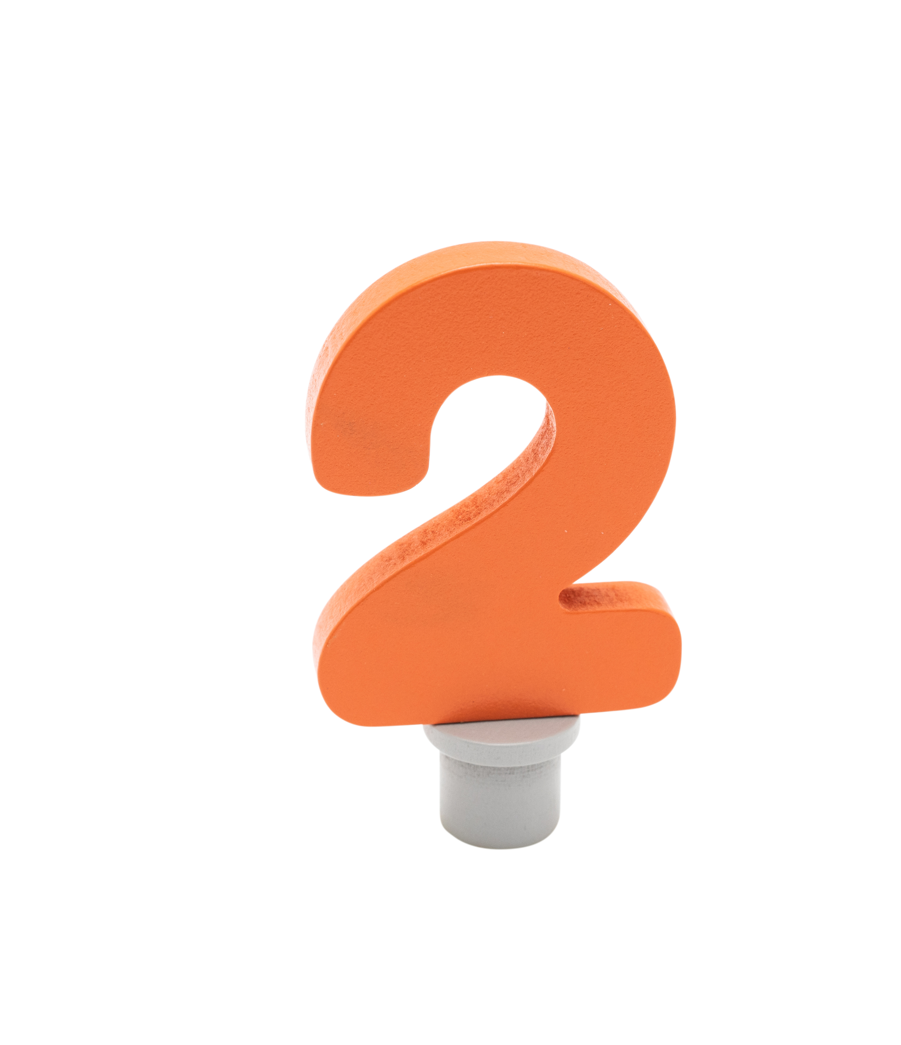 Ahrens Geburtstagszahl 2 orange 