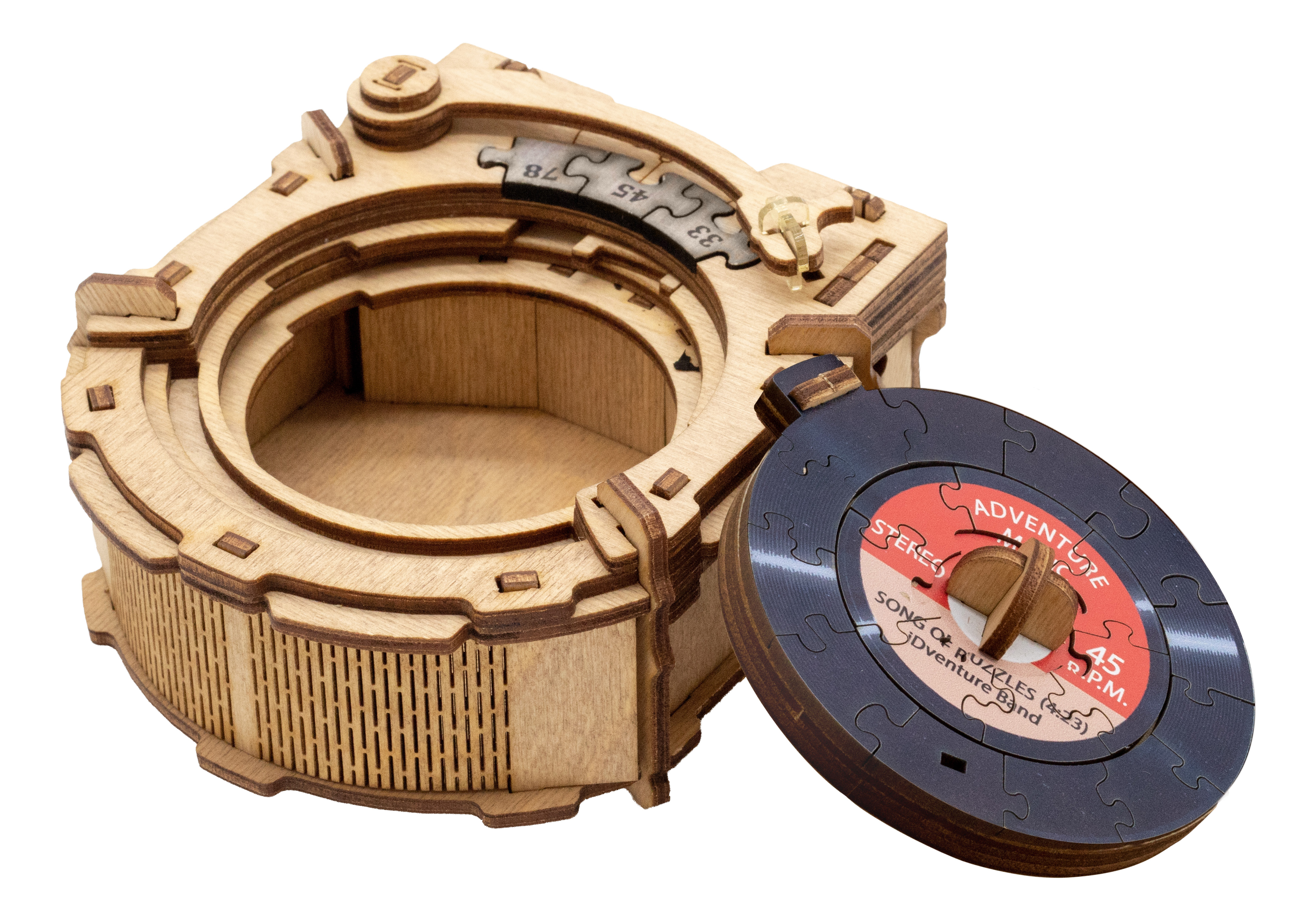 Rätselspiel Cluepuzzle Record Player