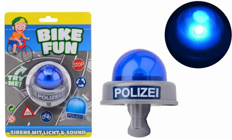Elliot Fahrrad Polizeirsirene Bike Fun für Kinder