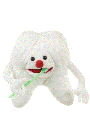 Living Puppets Handpuppe Backenzahn 