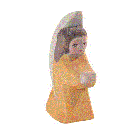 Ostheimer Engelchen orange Holzfigur