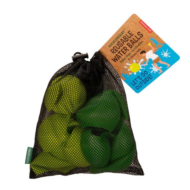 Huckleberry 12 Reusable Water Balls Wiederverwendbare Wasserbomben